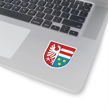 Wappen Landkreis Krumbach (Germany) (Coat of Arms) STICKER Vinyl Kiss-Cut Decal - The Sticker Space