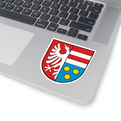 Wappen Landkreis Krumbach (Germany) (Coat of Arms) STICKER Vinyl Kiss-Cut Decal - The Sticker Space
