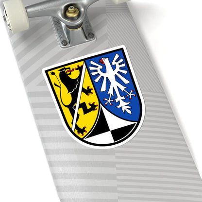 Wappen Landkreis Kulmbach (Germany) (Coat of Arms) STICKER Vinyl Kiss-Cut Decal - The Sticker Space