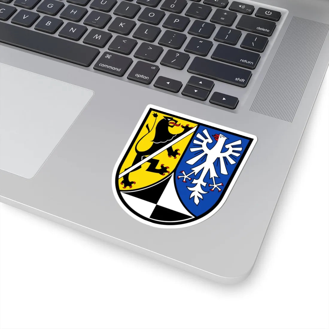 Wappen Landkreis Kulmbach (Germany) (Coat of Arms) STICKER Vinyl Kiss-Cut Decal - The Sticker Space