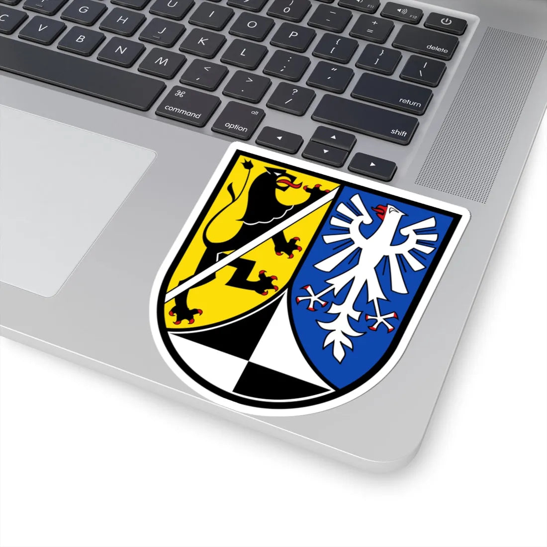 Wappen Landkreis Kulmbach (Germany) (Coat of Arms) STICKER Vinyl Kiss-Cut Decal - The Sticker Space
