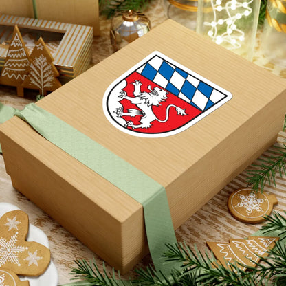 Wappen Landkreis Landau an der Isar (Germany) (Coat of Arms) STICKER Vinyl Kiss-Cut Decal - The Sticker Space