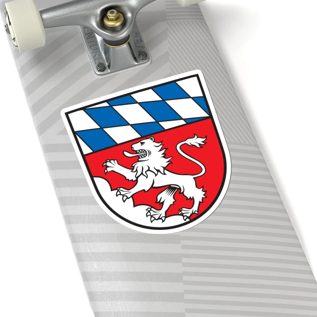 Wappen Landkreis Landau an der Isar (Germany) (Coat of Arms) STICKER Vinyl Kiss-Cut Decal - The Sticker Space