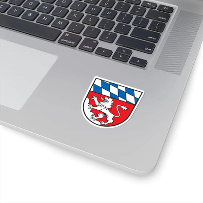 Wappen Landkreis Landau an der Isar (Germany) (Coat of Arms) STICKER Vinyl Kiss-Cut Decal - The Sticker Space