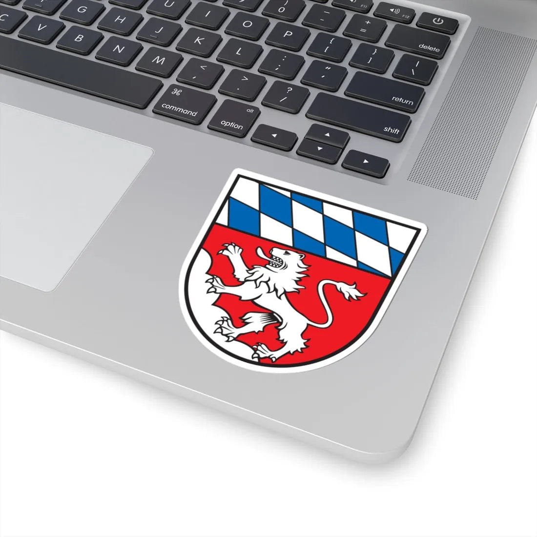 Wappen Landkreis Landau an der Isar (Germany) (Coat of Arms) STICKER Vinyl Kiss-Cut Decal - The Sticker Space