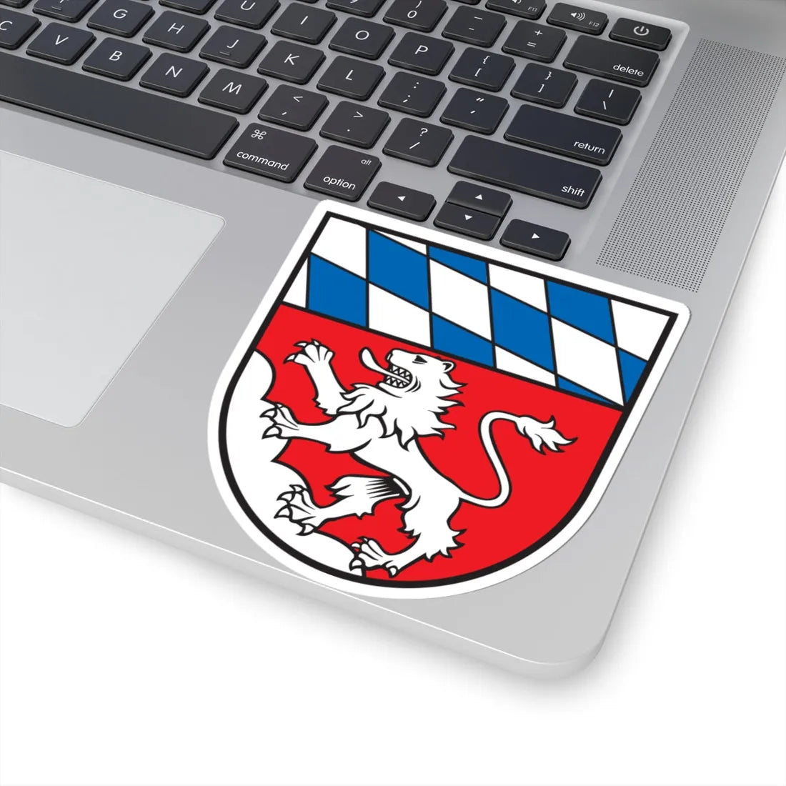 Wappen Landkreis Landau an der Isar (Germany) (Coat of Arms) STICKER Vinyl Kiss-Cut Decal - The Sticker Space