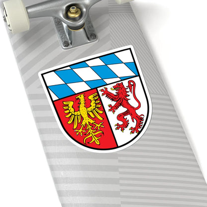 Wappen Landkreis Landsberg am Lech (Germany) (Coat of Arms) STICKER Vinyl Kiss-Cut Decal - The Sticker Space