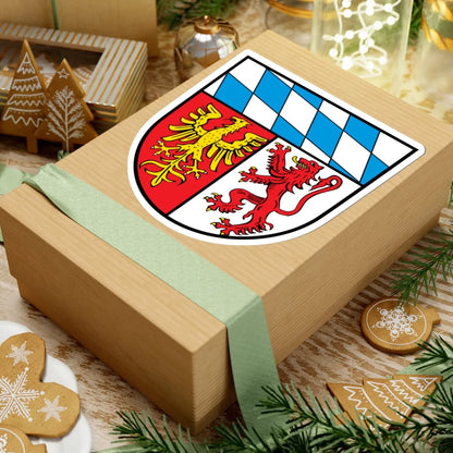 Wappen Landkreis Landsberg am Lech (Germany) (Coat of Arms) STICKER Vinyl Kiss-Cut Decal - The Sticker Space