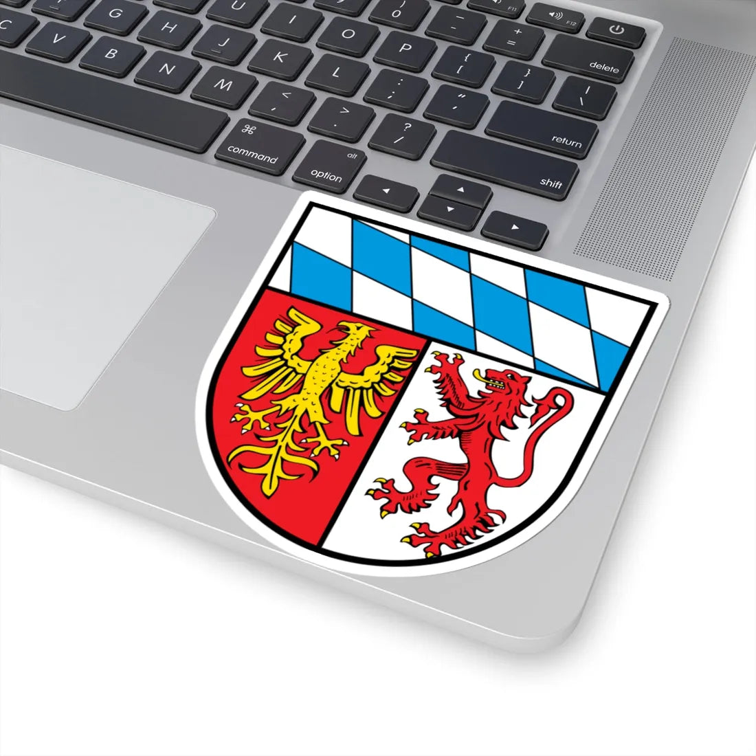 Wappen Landkreis Landsberg am Lech (Germany) (Coat of Arms) STICKER Vinyl Kiss-Cut Decal - The Sticker Space