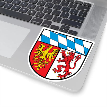 Wappen Landkreis Landsberg am Lech (Germany) (Coat of Arms) STICKER Vinyl Kiss-Cut Decal - The Sticker Space
