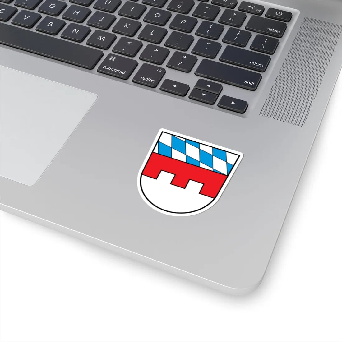 Wappen Landkreis Landshut (Germany) (Coat of Arms) STICKER Vinyl Kiss-Cut Decal - The Sticker Space