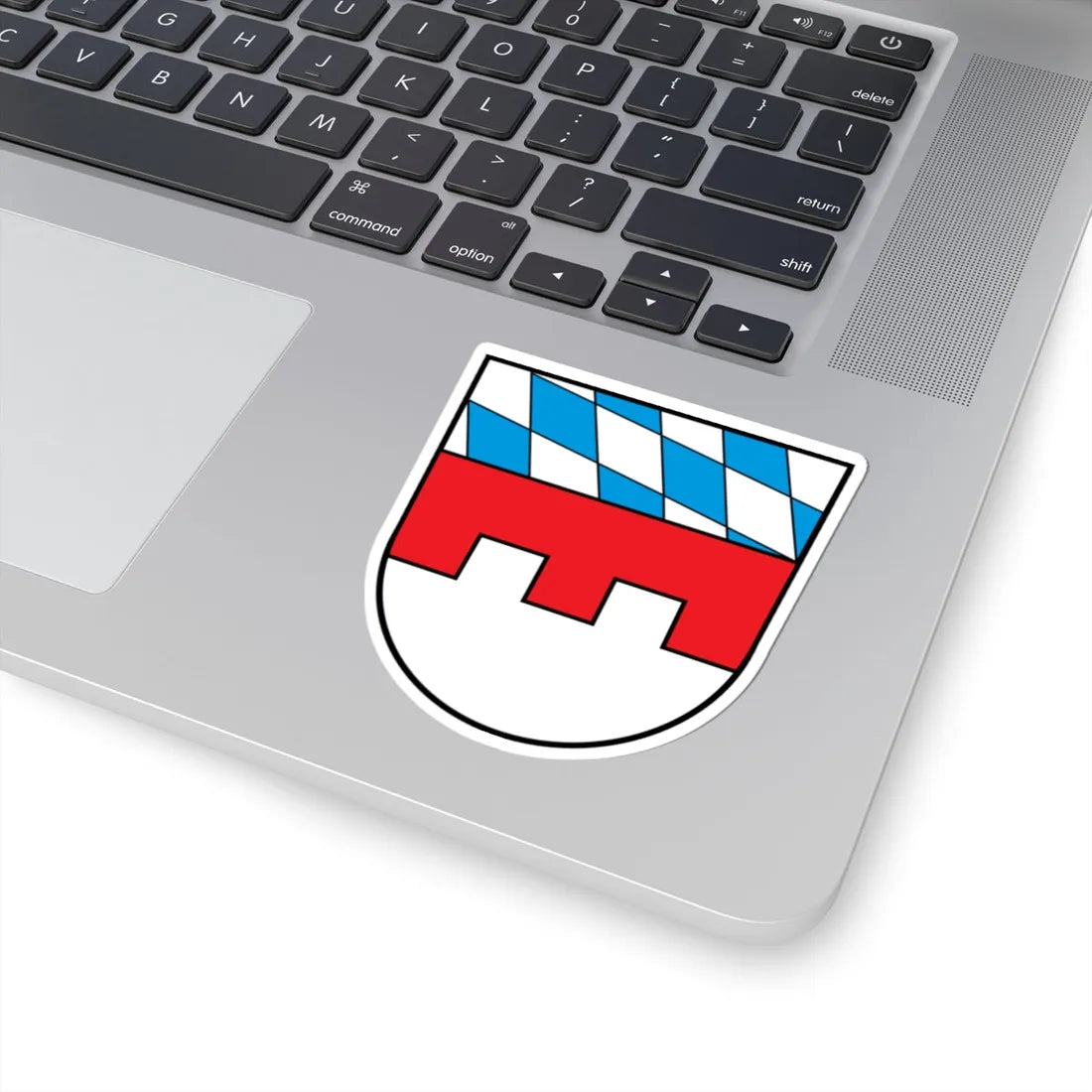 Wappen Landkreis Landshut (Germany) (Coat of Arms) STICKER Vinyl Kiss-Cut Decal - The Sticker Space