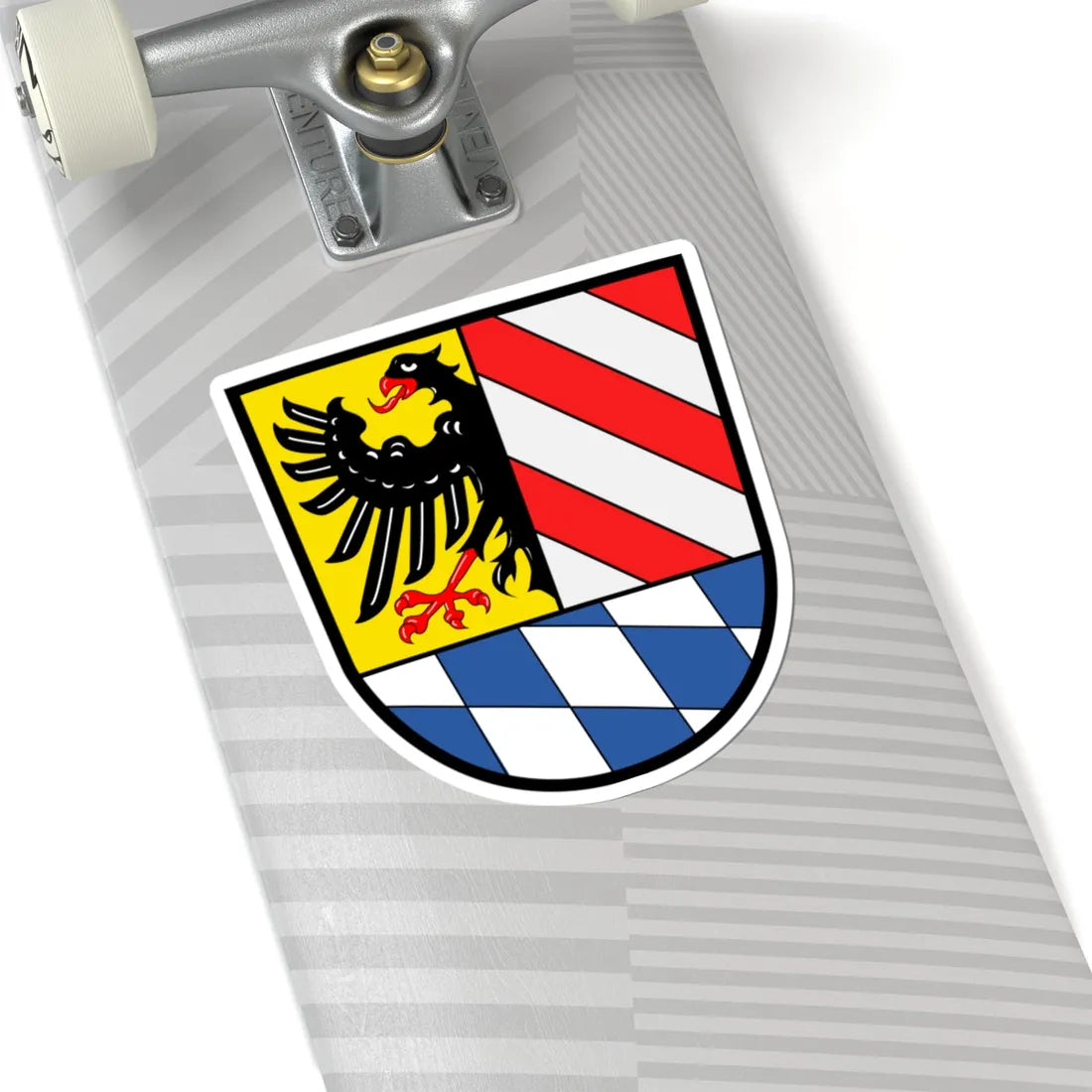 Wappen Landkreis Lauf an der Pegnitz (Germany) (Coat of Arms) STICKER Vinyl Kiss-Cut Decal - The Sticker Space