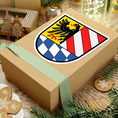 Wappen Landkreis Lauf an der Pegnitz (Germany) (Coat of Arms) STICKER Vinyl Kiss-Cut Decal - The Sticker Space