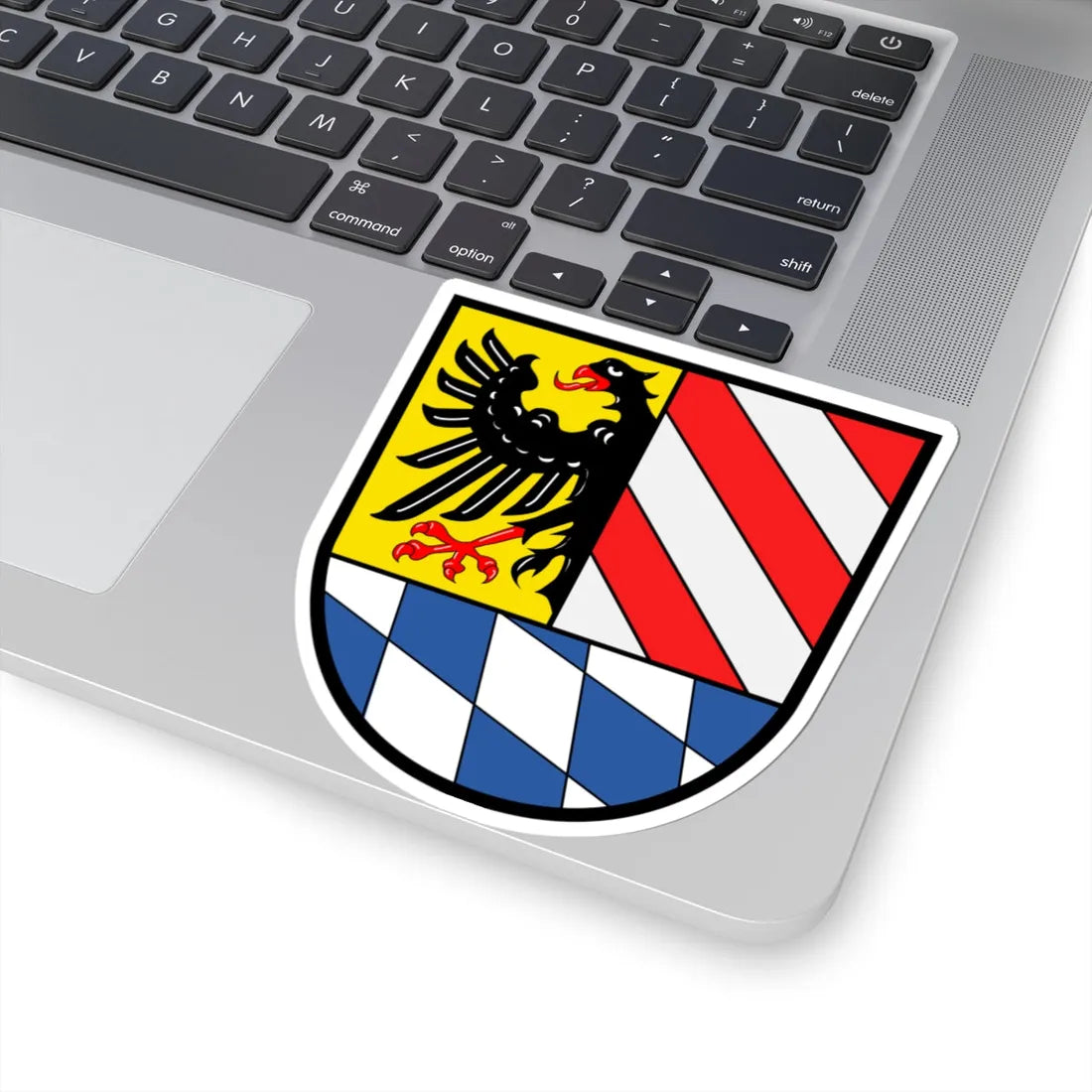 Wappen Landkreis Lauf an der Pegnitz (Germany) (Coat of Arms) STICKER Vinyl Kiss-Cut Decal - The Sticker Space