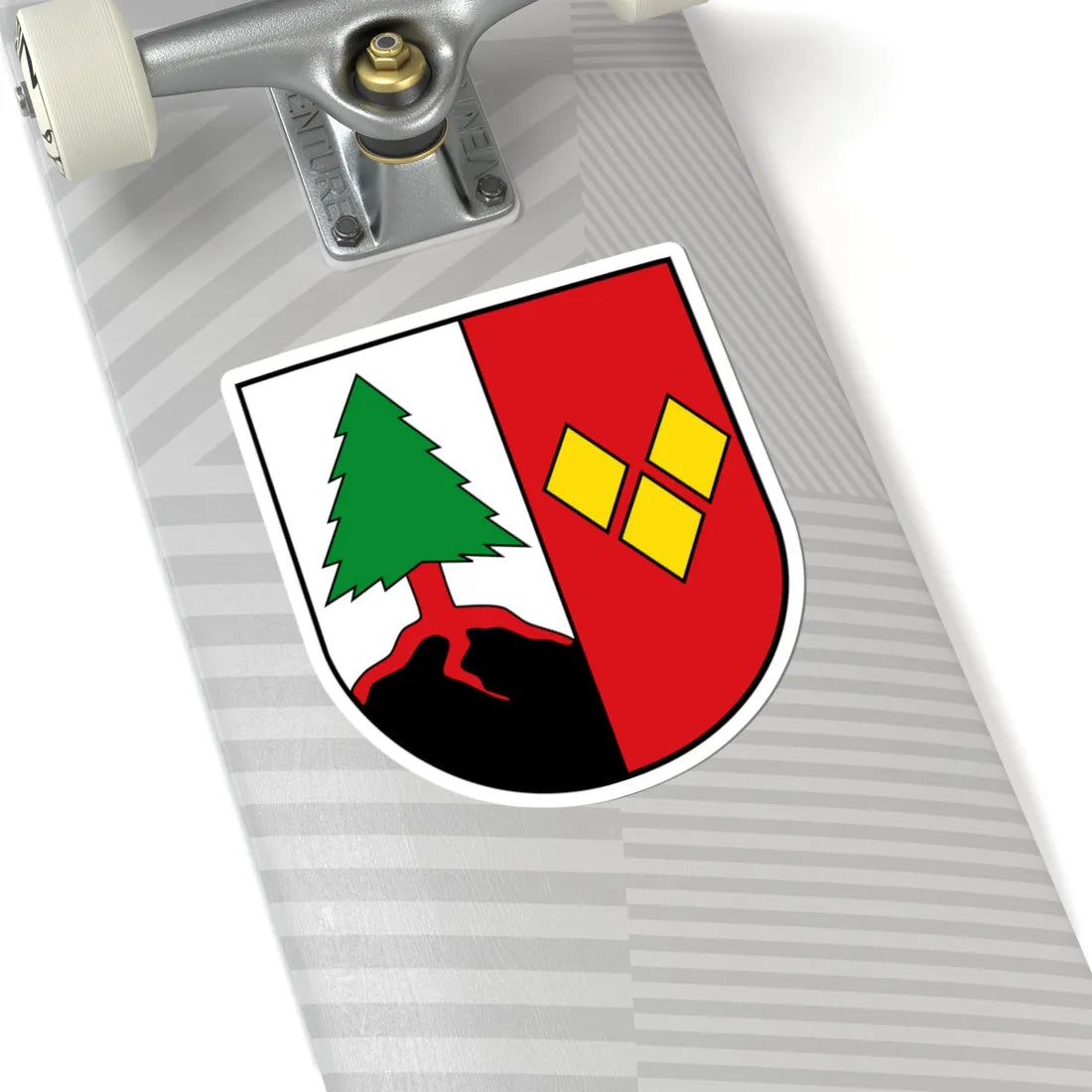 Wappen Landkreis Lüchow-Dannenberg (Germany) (Coat of Arms) STICKER Vinyl Kiss-Cut Decal - The Sticker Space