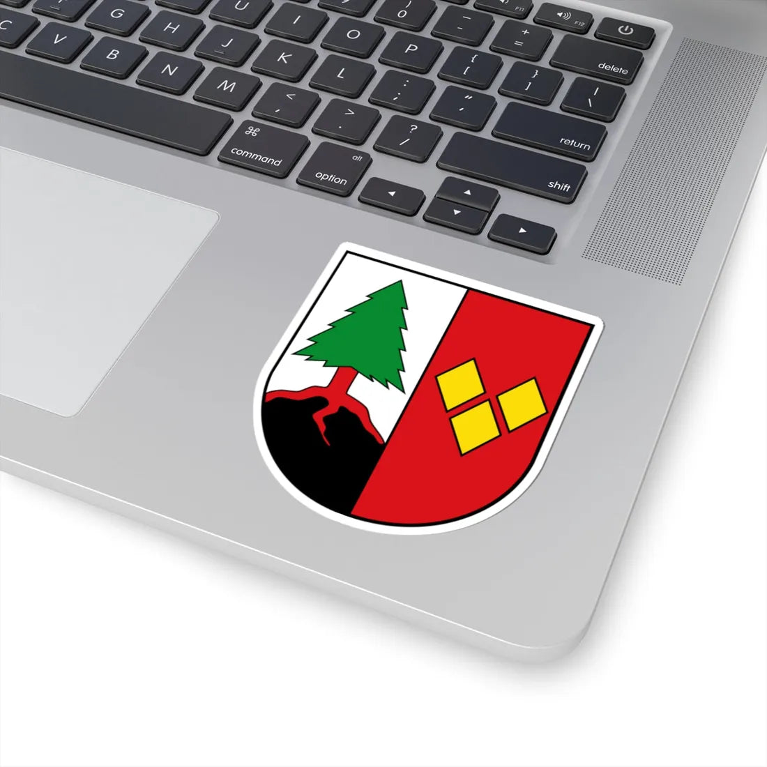 Wappen Landkreis Lüchow-Dannenberg (Germany) (Coat of Arms) STICKER Vinyl Kiss-Cut Decal - The Sticker Space