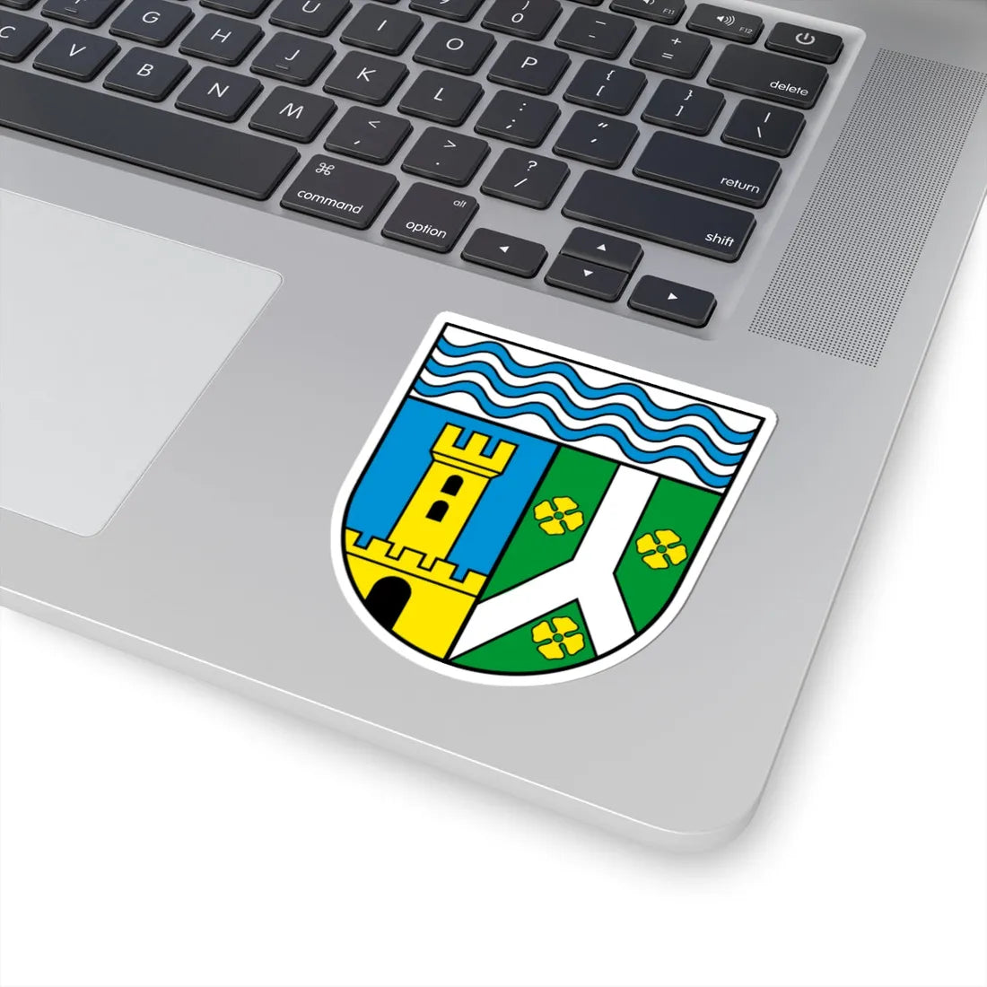 Wappen Landkreis Leipzig (Germany) (Coat of Arms) STICKER Vinyl Kiss-Cut Decal - The Sticker Space