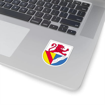 Wappen Landkreis Loerrach (Germany) (Coat of Arms) STICKER Vinyl Kiss-Cut Decal - The Sticker Space