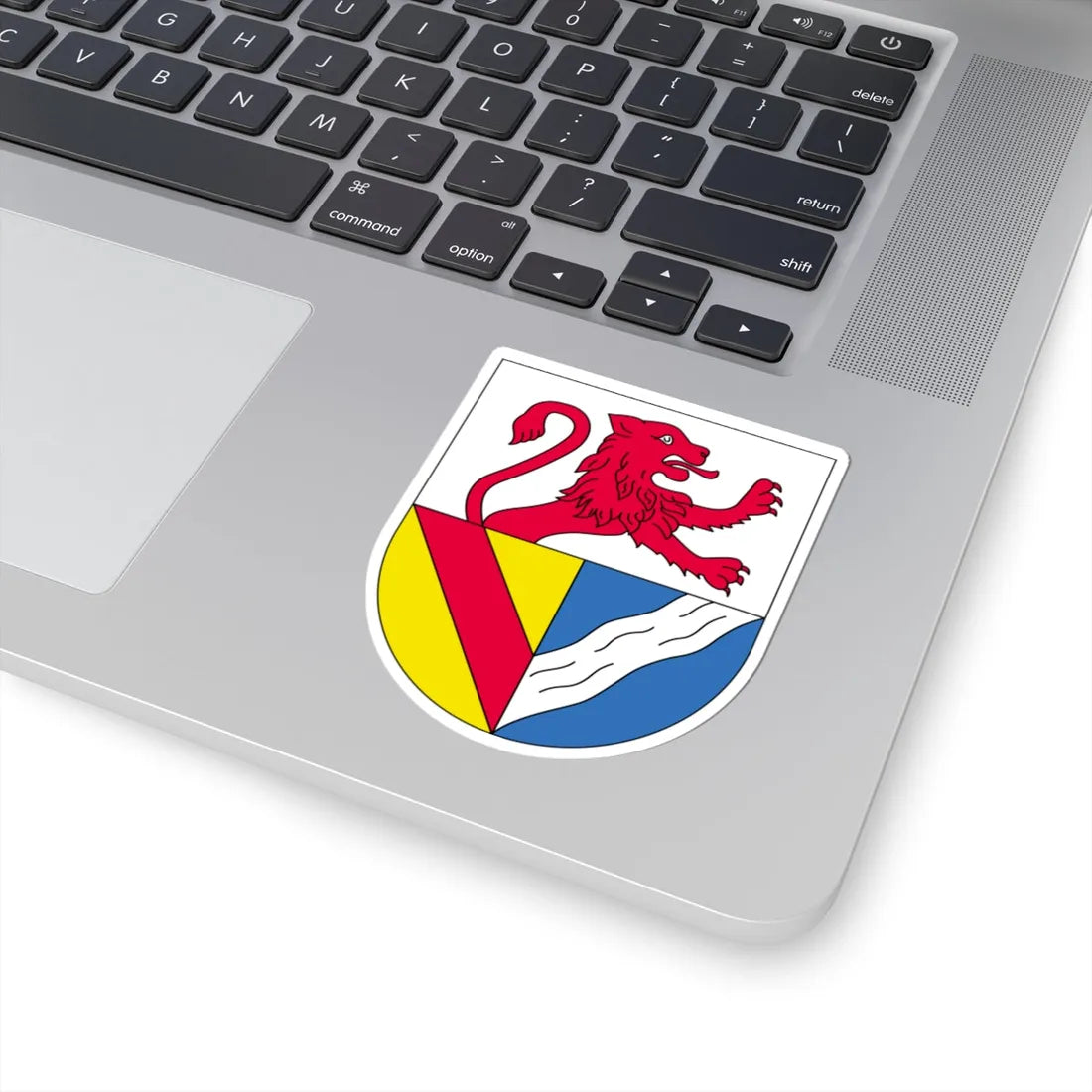 Wappen Landkreis Loerrach (Germany) (Coat of Arms) STICKER Vinyl Kiss-Cut Decal - The Sticker Space