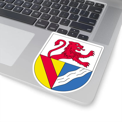 Wappen Landkreis Loerrach (Germany) (Coat of Arms) STICKER Vinyl Kiss-Cut Decal - The Sticker Space
