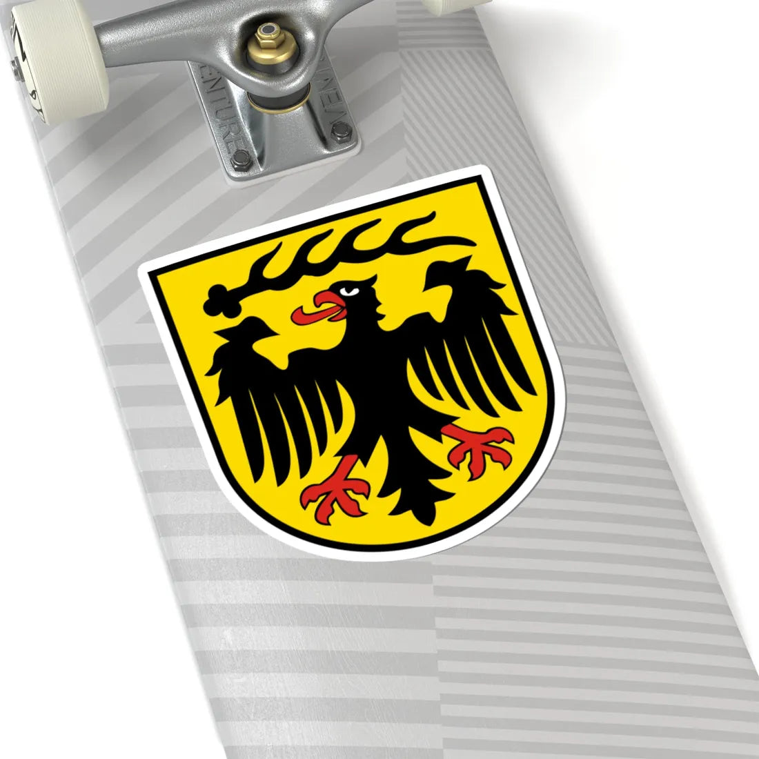 Wappen Landkreis Ludwigsburg (Germany) (Coat of Arms) STICKER Vinyl Kiss-Cut Decal - The Sticker Space