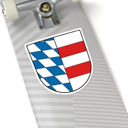 Wappen Landkreis Mallersdorf (Germany) (Coat of Arms) STICKER Vinyl Kiss-Cut Decal - The Sticker Space