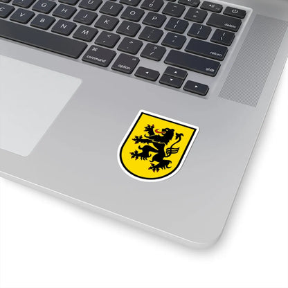 Wappen Landkreis Meissen (Germany) (Coat of Arms) STICKER Vinyl Kiss-Cut Decal - The Sticker Space
