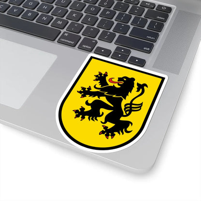 Wappen Landkreis Meissen (Germany) (Coat of Arms) STICKER Vinyl Kiss-Cut Decal - The Sticker Space