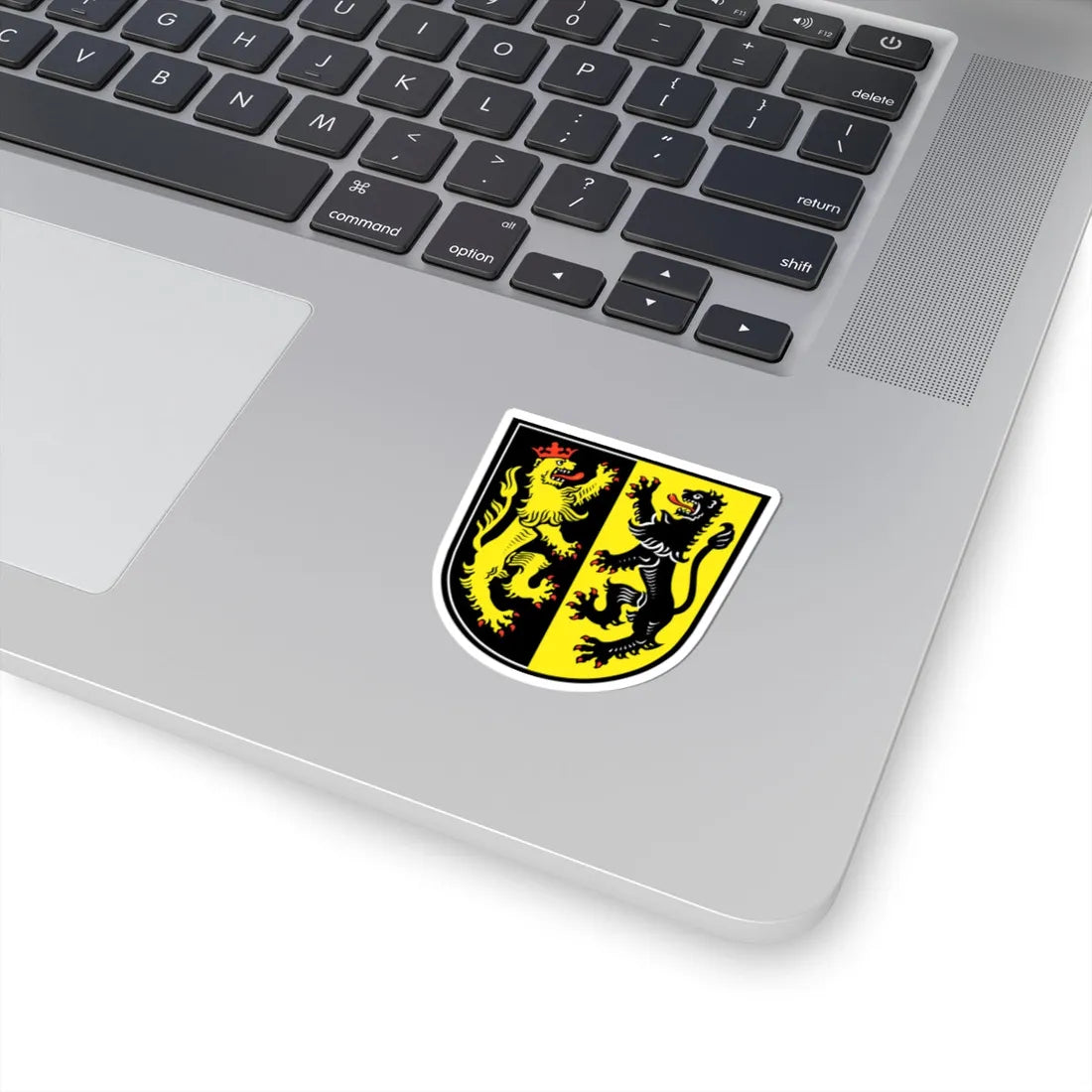 Wappen Landkreis Mühldorf am Inn (Germany) (Coat of Arms) STICKER Vinyl Kiss-Cut Decal - The Sticker Space
