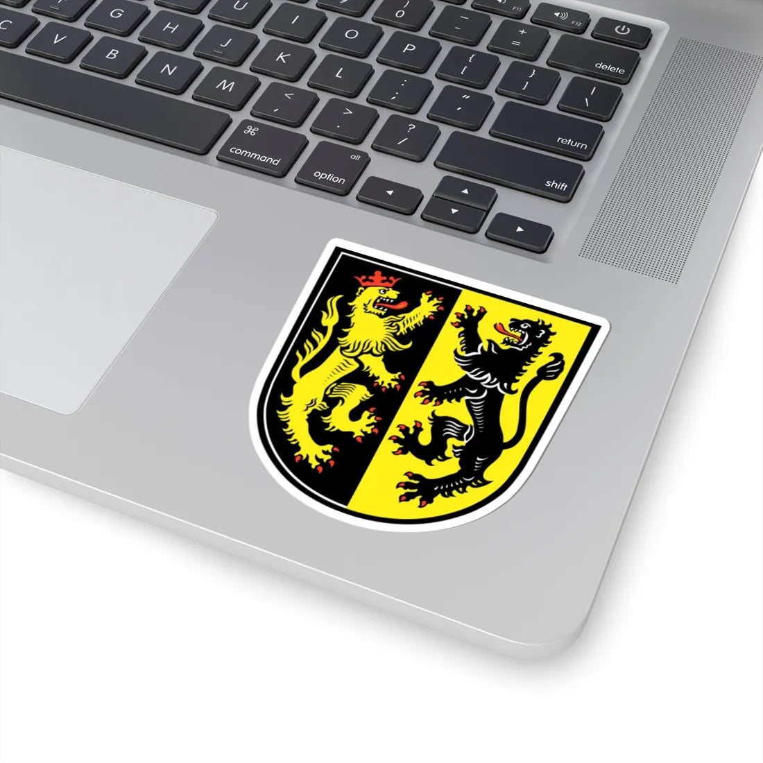 Wappen Landkreis Mühldorf am Inn (Germany) (Coat of Arms) STICKER Vinyl Kiss-Cut Decal - The Sticker Space