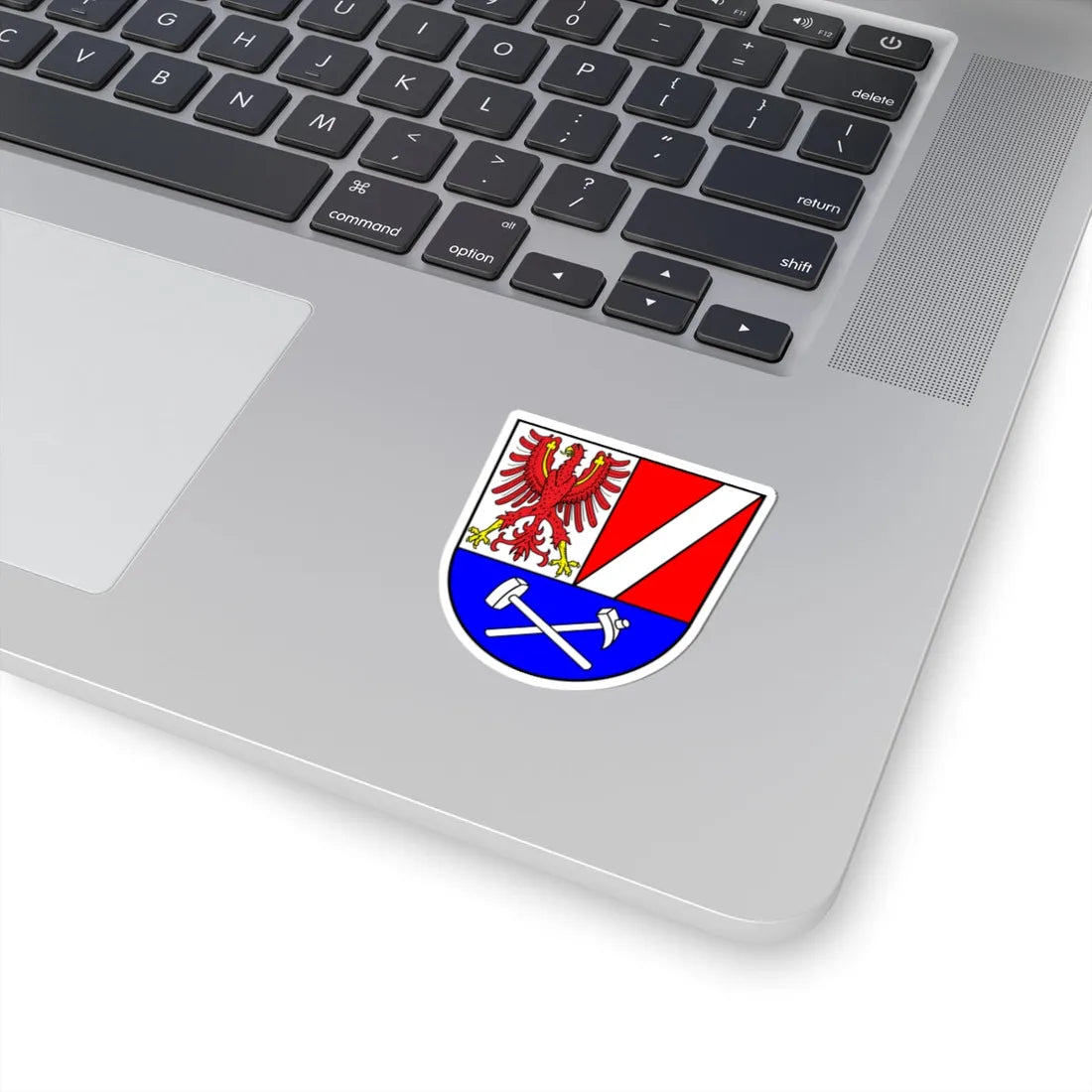 Wappen Landkreis Naila (Germany) (Coat of Arms) STICKER Vinyl Kiss-Cut Decal - The Sticker Space