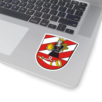 Wappen Landkreis Neu-Ulm (Germany) (Coat of Arms) STICKER Vinyl Kiss-Cut Decal - The Sticker Space