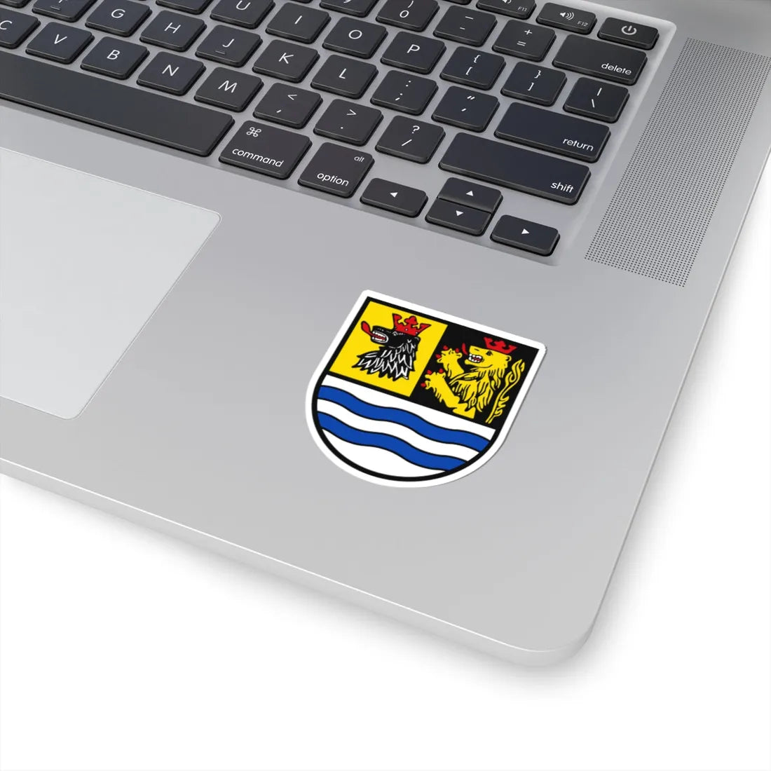 Wappen Landkreis Neuburg-Schrobenhausen (Germany) (Coat of Arms) STICKER Vinyl Kiss-Cut Decal - The Sticker Space