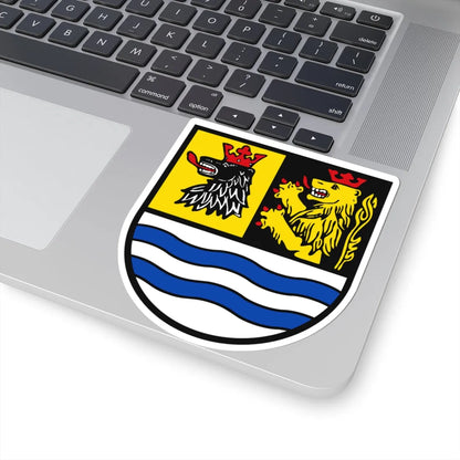 Wappen Landkreis Neuburg-Schrobenhausen (Germany) (Coat of Arms) STICKER Vinyl Kiss-Cut Decal - The Sticker Space