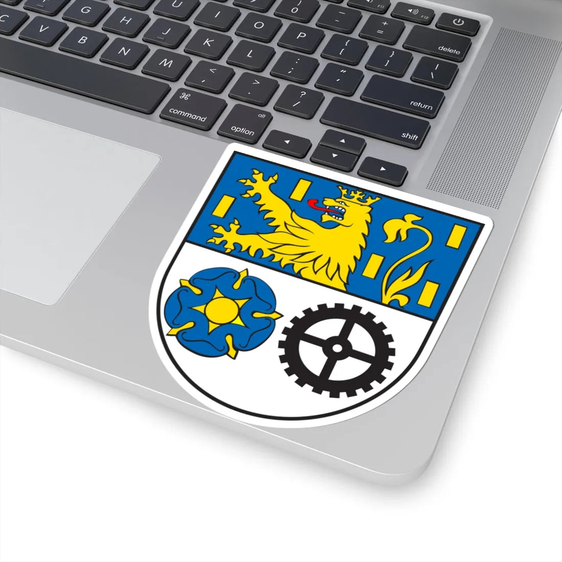 Wappen Landkreis Neunkirchen (Germany) (Coat of Arms) STICKER Vinyl Kiss-Cut Decal - The Sticker Space