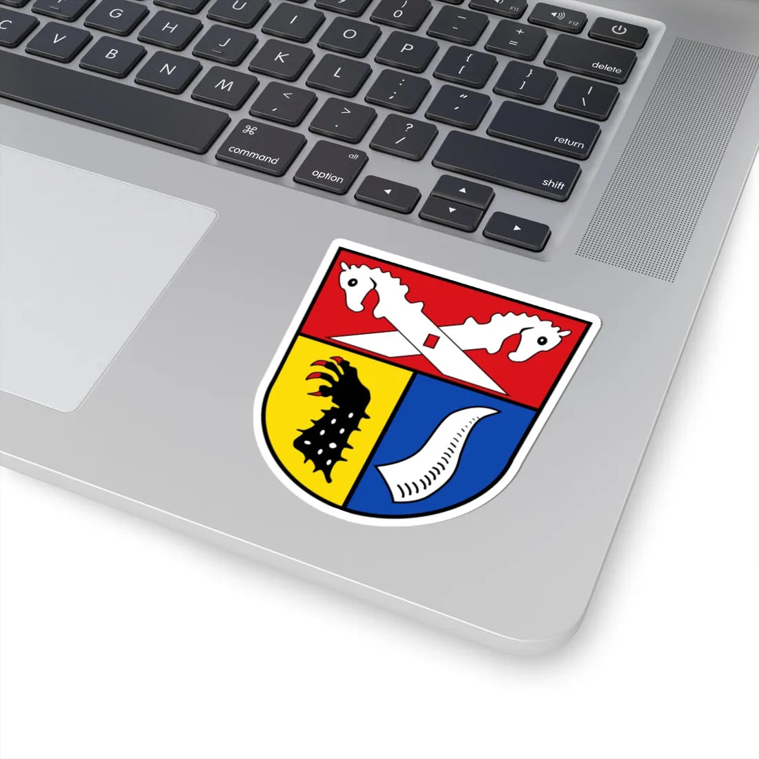 Wappen Landkreis Nienburg Weser (Germany) (Coat of Arms) STICKER Vinyl Kiss-Cut Decal - The Sticker Space