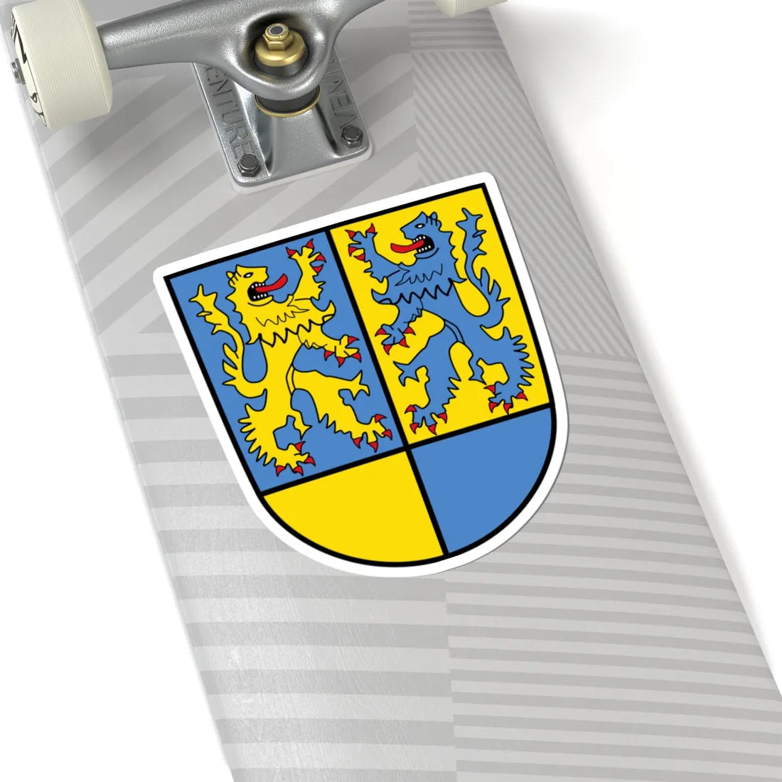 Wappen Landkreis Northeim (Germany) (Coat of Arms) STICKER Vinyl Kiss-Cut Decal - The Sticker Space