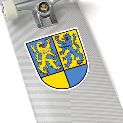Wappen Landkreis Northeim (Germany) (Coat of Arms) STICKER Vinyl Kiss-Cut Decal - The Sticker Space
