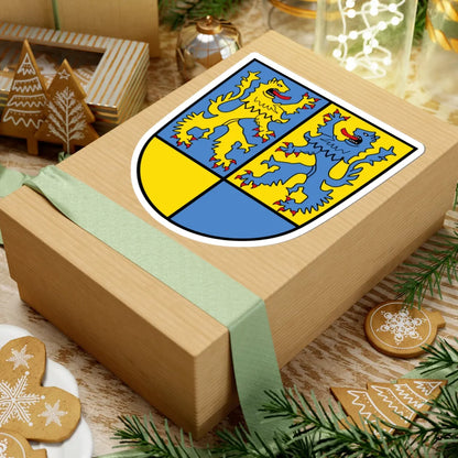 Wappen Landkreis Northeim (Germany) (Coat of Arms) STICKER Vinyl Kiss-Cut Decal - The Sticker Space