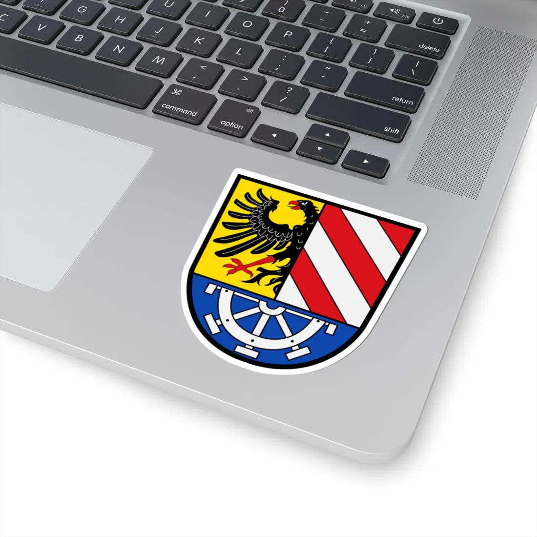 Wappen Landkreis Nürnberger Land (Germany) (Coat of Arms) STICKER Vinyl Kiss-Cut Decal - The Sticker Space
