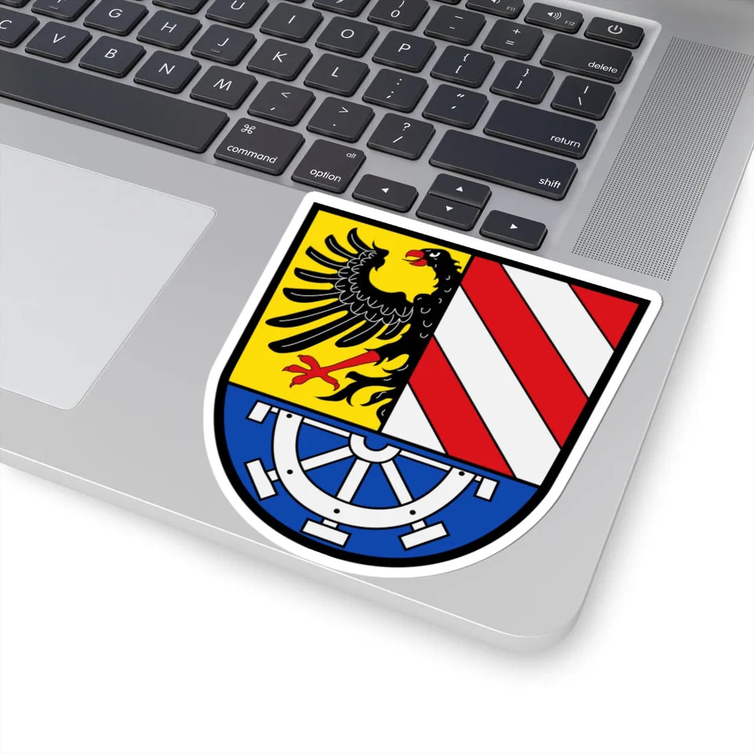 Wappen Landkreis Nürnberger Land (Germany) (Coat of Arms) STICKER Vinyl Kiss-Cut Decal - The Sticker Space