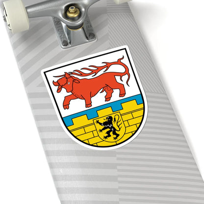 Wappen Landkreis Oberspreewald-Lausitz (Germany) (Coat of Arms) STICKER Vinyl Kiss-Cut Decal - The Sticker Space
