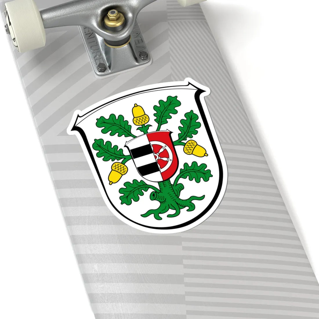 Wappen Landkreis Offenbach (Germany) (Coat of Arms) STICKER Vinyl Kiss-Cut Decal - The Sticker Space