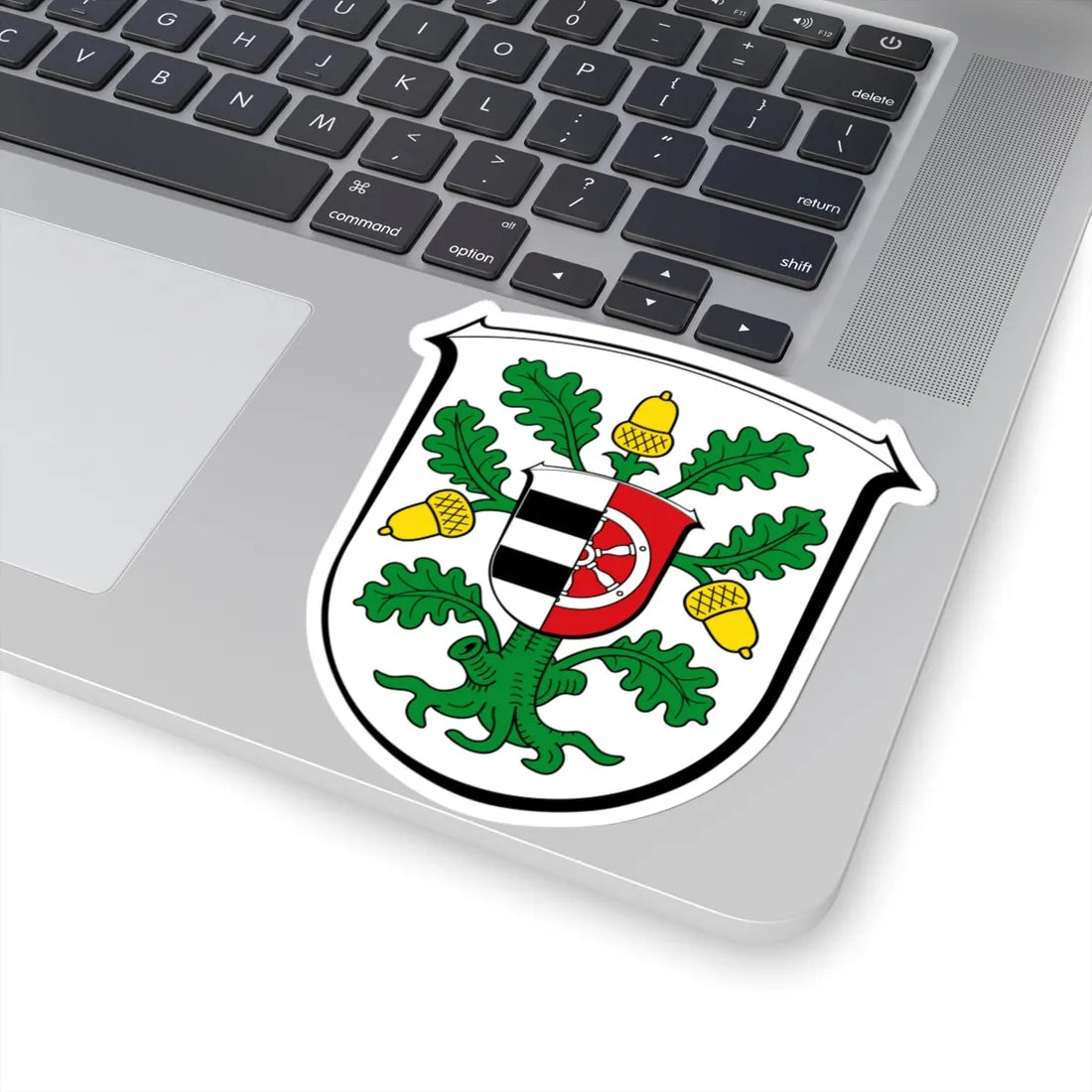Wappen Landkreis Offenbach (Germany) (Coat of Arms) STICKER Vinyl Kiss-Cut Decal - The Sticker Space