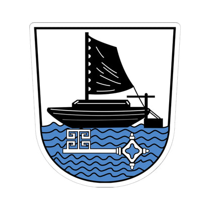 Wappen Landkreis Osterholz (Germany) (Coat of Arms) STICKER Vinyl Kiss-Cut Decal 6 Inch White - The Sticker Space