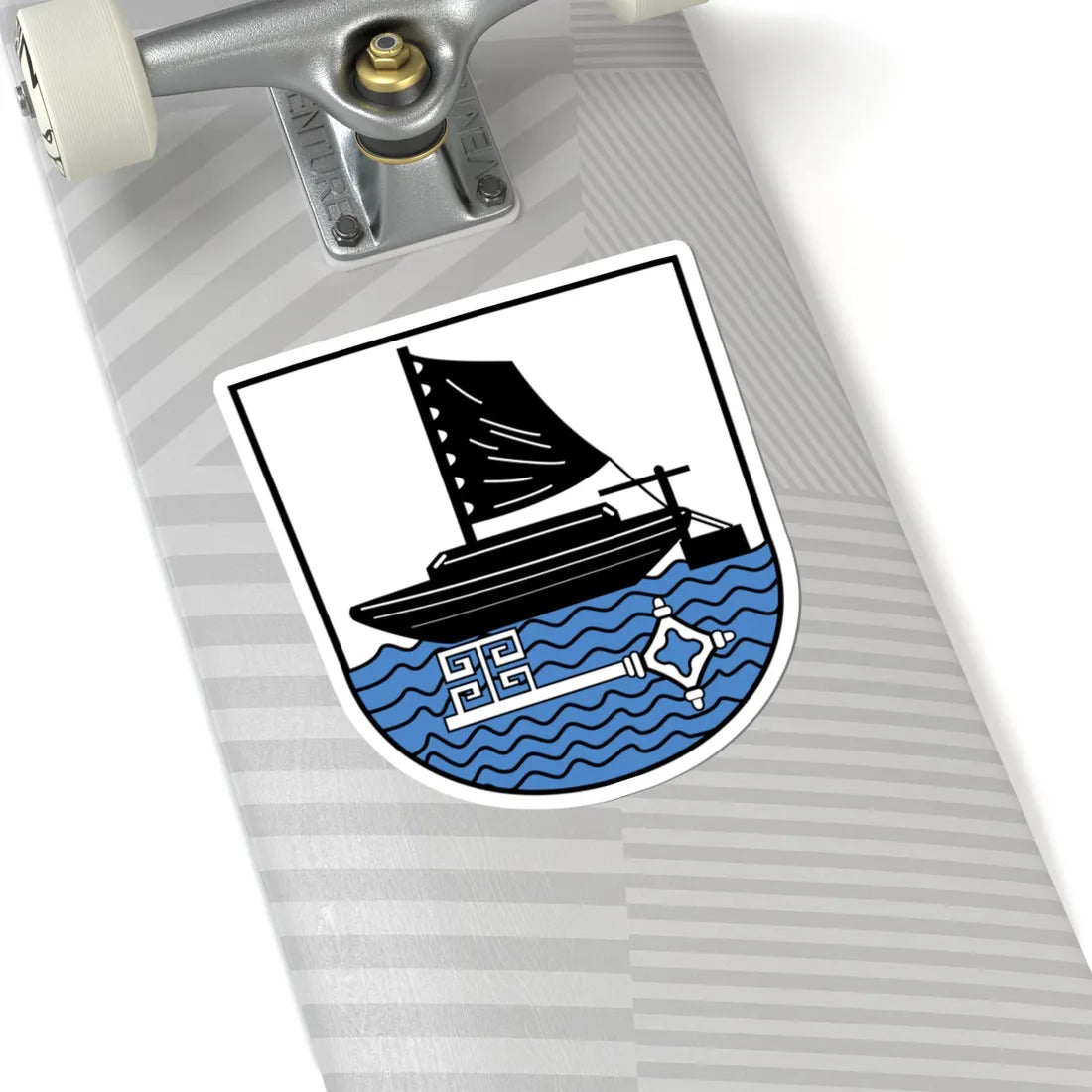 Wappen Landkreis Osterholz (Germany) (Coat of Arms) STICKER Vinyl Kiss-Cut Decal - The Sticker Space