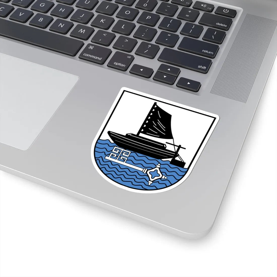 Wappen Landkreis Osterholz (Germany) (Coat of Arms) STICKER Vinyl Kiss-Cut Decal - The Sticker Space