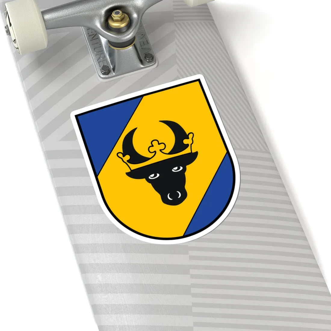 Wappen Landkreis Parchim (Germany) (Coat of Arms) STICKER Vinyl Kiss-Cut Decal - The Sticker Space