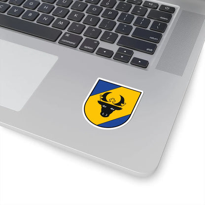 Wappen Landkreis Parchim (Germany) (Coat of Arms) STICKER Vinyl Kiss-Cut Decal - The Sticker Space